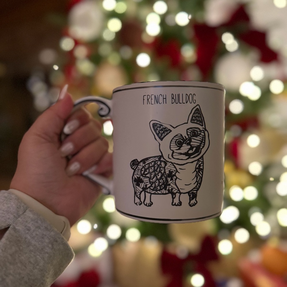 French Bulldog Coffee Mug by Spectrum designz Hand drawn